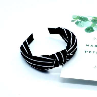 ONE - C71 96 Headband Bando Korea Style Bandana Polos Bendo Kain Motif Impor / Bando Jepit Rambut PU