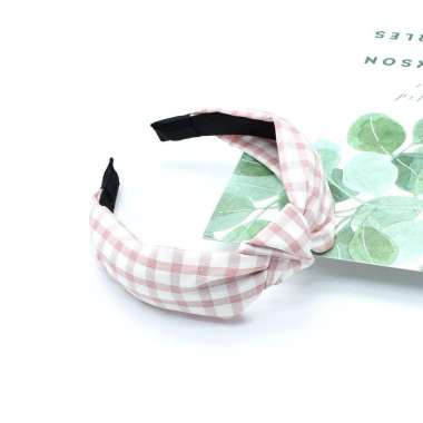ONE - C71 96 Headband Bando Korea Style Bandana Polos Bendo Kain Motif Impor / Bando Jepit Rambut PI