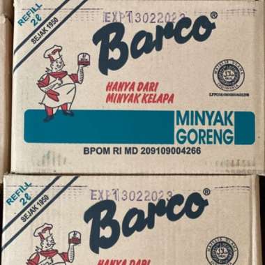 Promo Harga Barco Minyak Goreng Kelapa 2000 ml - Blibli