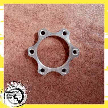 Adaptor Flange Rotor 6 Baut Rem Cakram Sepeda