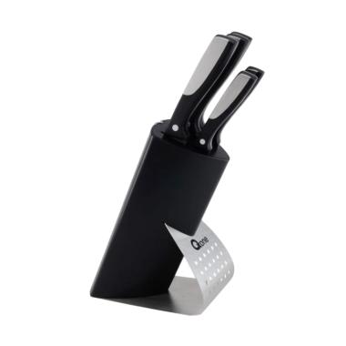 Oxone Set Pisau Dapur Stainless Steel + Rak - Knife Block Set OX-972