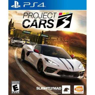 PS4 Project Cars 3 (REGION 3) DVD GAME