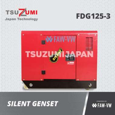 Genset Silent Diesel FAW-VW - 10000 Watt - 12KVA - FDG 12S-3