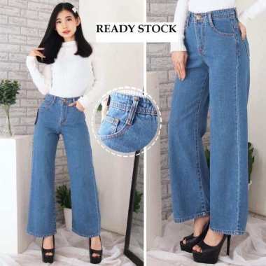 Harga Medium Blue Jeans High Terbaru 