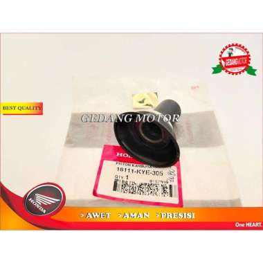 Honda Genuine Part Karet Vacum Karburator Megapro Mono Shock 16111-Kye-305 Black