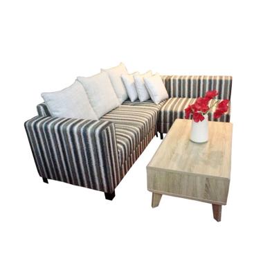 Farefa Charliano Stripe Sofa L