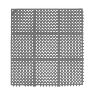 Rubber Drainage Mat / Karpet Karet Drainase "Hercules" Grey