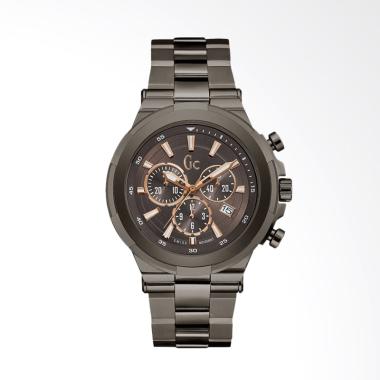 Guess Collection GC Y23004G4 Stainless Steel Jam Tangan Pria - Brown