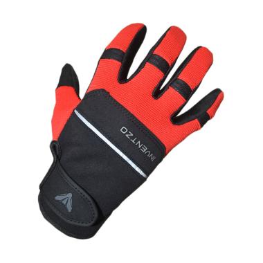 INVENTZO Fortunio Sarung Tangan Motor Full Finger - Red Black
