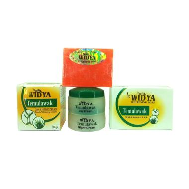 Widya Temulawak Paket Cream Siang & Malam dan Sabun