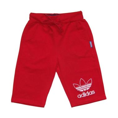 LittleMe Adidas Celana Anak Laki-Laki - Merah [3-4]