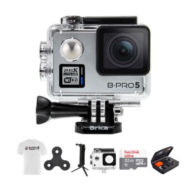 Brica B-PRO 5 Alpha Plus 2 AP2 Comb ... rt Action Camera - Silver
