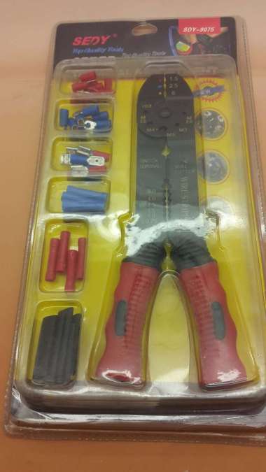 42 pcs terminal assortment & Tang crimping skun SEDY