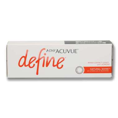 1-Day Acuvue Define Natural Shine - Lensa Kontak -7.00 Natural Shine