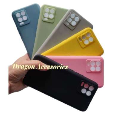 Realme 8 Pro 7i C17 Softcase Candy Silikon Macaron Case Warna Camera Protector TPU Casing 8 /8 Pro