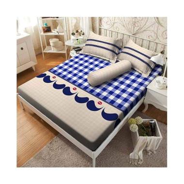 Kintakun Dluxe Motif Mustache Sprei [180x200 cm]