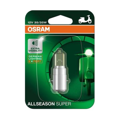OSRAM 62337ALS All Season Super Bohlam Lampu Depan Motor for Yamaha Fino Sport Fi 2014-2015