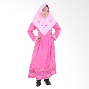 Jesca and Paul Esye 225 Gamis Baju Muslim Anak - Pink