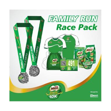 Pre-Order MILO Jakarta International Family Run Race Pack Tiket