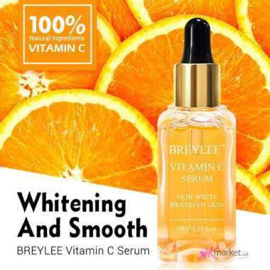 BREYLEE Serum Vitamin C 17ml - Serum Pemutih Wajah / Serum wajah glowing /Serum pemutih wajah penghi