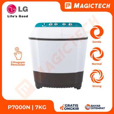 MESIN CUCI LG 7 KG P7000N MANUAL 2 TABUNG - 2021
