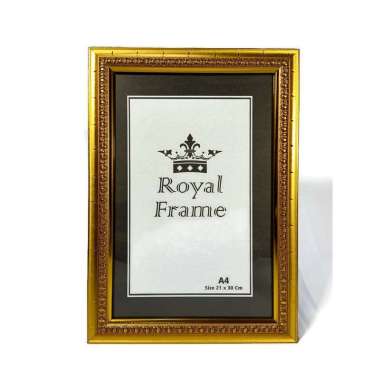 FRAME FOTO / PIGURA / FIGURA 8R A4 20X30 MOTIF Coklat