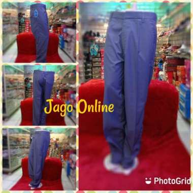 Celana SMA Panjang Abu-abu tanpa/non Karet Merek Seragam 42 Pj 115 L.pg 103