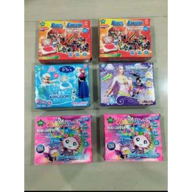 Mainan Laptop Anak Laptop 2 Bahasa Karakter