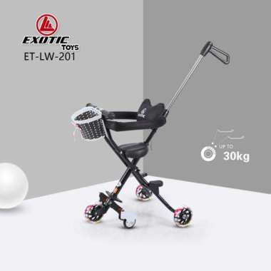 [Termurah Bams] Free Bubblewrap Exotic Magic Stroller Micro Trike 5 Roda / Sepeda Dorongan Anak Lw00