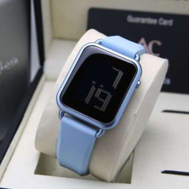 JAM TANGAN UNISEX ALEXANDRE CHRISTIE AC 9341 AC9341 DIGITAL GARANSI RESMI 1THN ORIGINAL BLUE