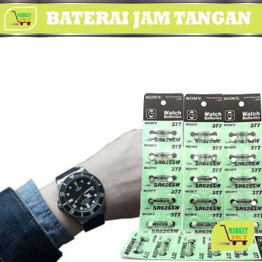 BATERAI KANCING - JAM TANGAN - SR 626 SW - 377 - LR 626 - AG4 - 626