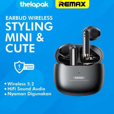 TWS Earphone Remax Marshmallow TWS-19 True Wireless Port Type-C Audio Jernih Original Garansi Resmi 