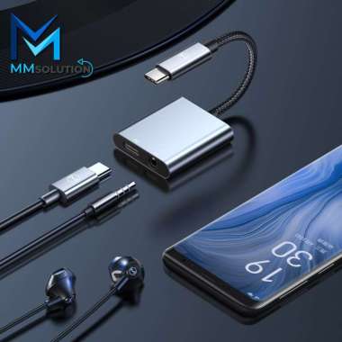 MCDODO CA-7540 Converter Type C To Jack 3.5MM Charging + Audio + Call