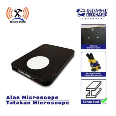 Mechanic Alas Microscope - Tatakan Stand Microscope - Microscope Table