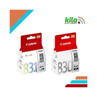 Tinta Canon 830 Black + 831 Colour = iP1880 | iP1980 | MP145 | MP228