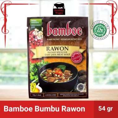 BAMBOE BUMBU RAWON INSTAN 54GR/BUMBU MASAK INSTAN