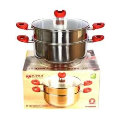 Supra Super Steamer - Emerald [2 Susun/ Ukuran 28 cm] STEAMER 2 28 + BUBBLE