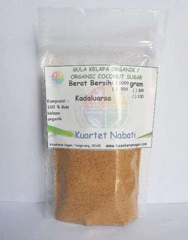 100gr Organic Coconut Sugar - Gula Kelapa Organik- Low GI