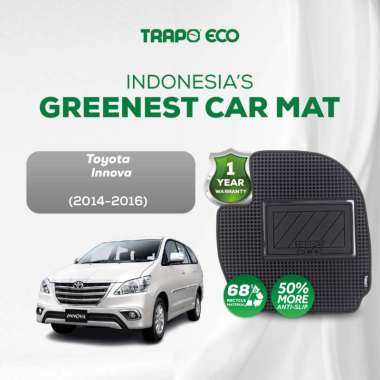 Trapo Karpet Mobil Eco Toyota Innova (2014-2016) Fullset Black