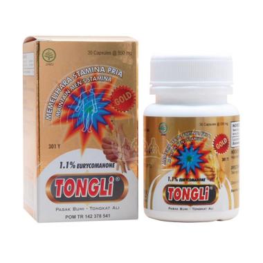 Borobudur Herbal TONGLi Gold Suplemen [30 Kapsul]