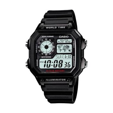 Casio Jam Tangan Unisex AE-1200WH-1AVDF