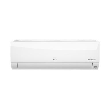 LG AC 1 ½ PK T13EMV Inverter – Putih - khusus jadetabek
