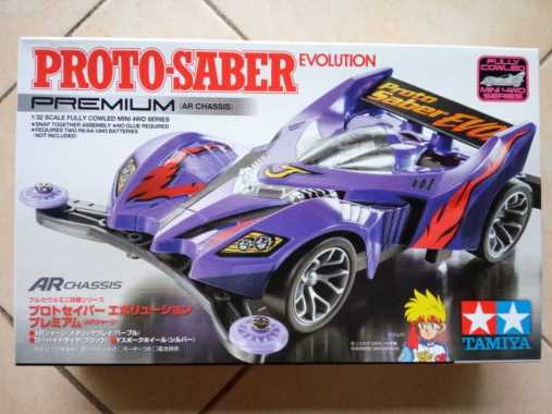Tamiya Proto Saber Evolution Premium AR Chassis 4WD Original