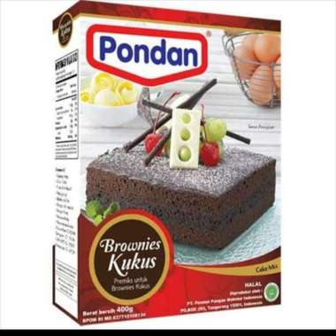 Pondan Brownies Kukus 400 Gr
