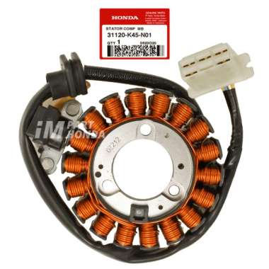 AHM 31120-K45-N01 Spool Spol Spul Stator Comp CBR 150 R CBU Fi Thailand & K45A