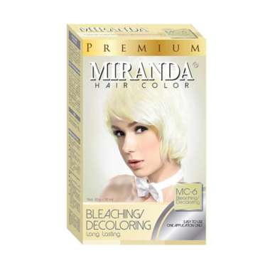 Jual Miranda Hair Color Bleaching 30 Ml Online Maret 2021 Blibli Bleaching, toning rambut dan cat rambut punya sederet perbedaan mendasar yang belum semua orang tahu. blibli