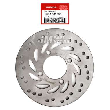 AHM 45351-K81-N31 Piringan Cakram Depan Beat Scoopy Spacy Vario 110 CW Karbu Fi eSP Pop Eco Street
