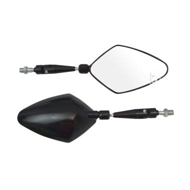 CR7 Model Daun Kaca Spion Fairing for CB 150R - Hitam