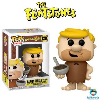 Funko POP! Ad Icons The Flintstones - Barney Rubble with Cocoa Pebbles