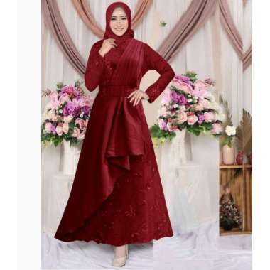 Baju Gamis Pesta Brokat Harga Terbaru Mei 2021 Blibli